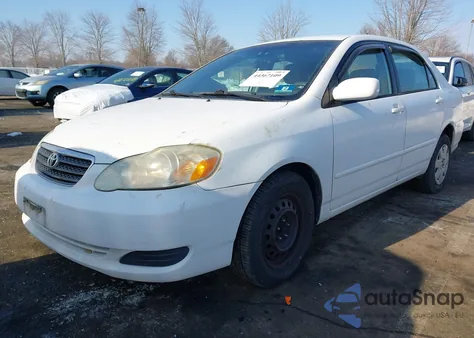 2005 Toyota Corolla Le из США, поврежденный, VIN 2T1BR32E95C464720